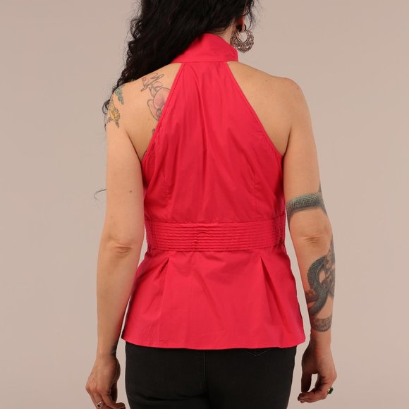 2/20 NWOT sleeveless pink top - Picture 2 of 2